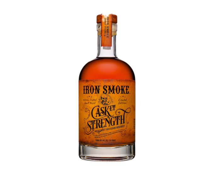 Iron Smoke Casket Strength Straight Bourbon 750ml
